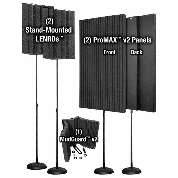 Auralex Acoustics VoxMAX Kit, 9PK VoxMAX Kit